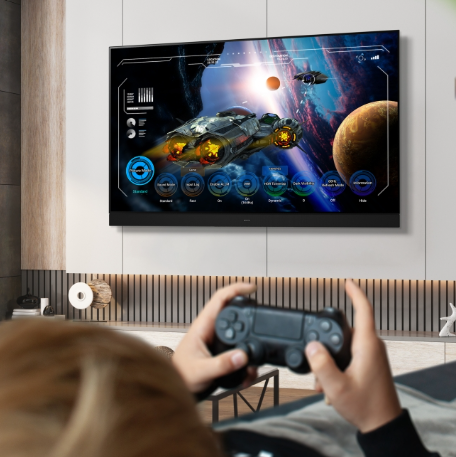 Simple and intuitive setup for game consoles